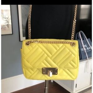 Michael Kors Peyton Crossbody Shoulder Bag Quilted